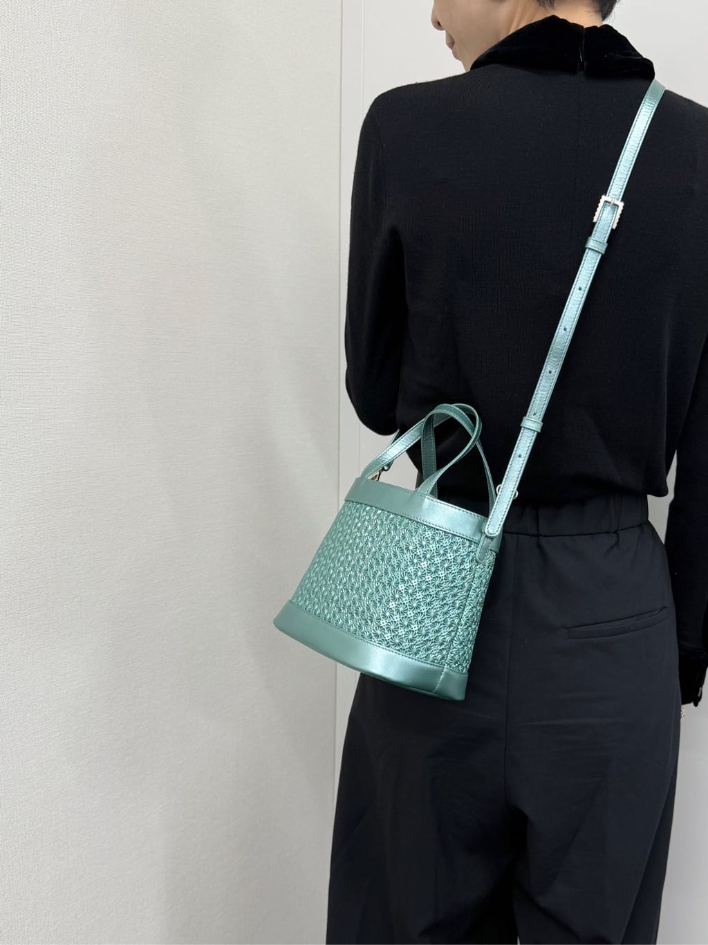 Kさんの「HIROKO HAYASHI｜GIRASOLE PIPERITA（ジラソーレ ピペリータ）2wayショルダーバッグ」を使ったコーディネート