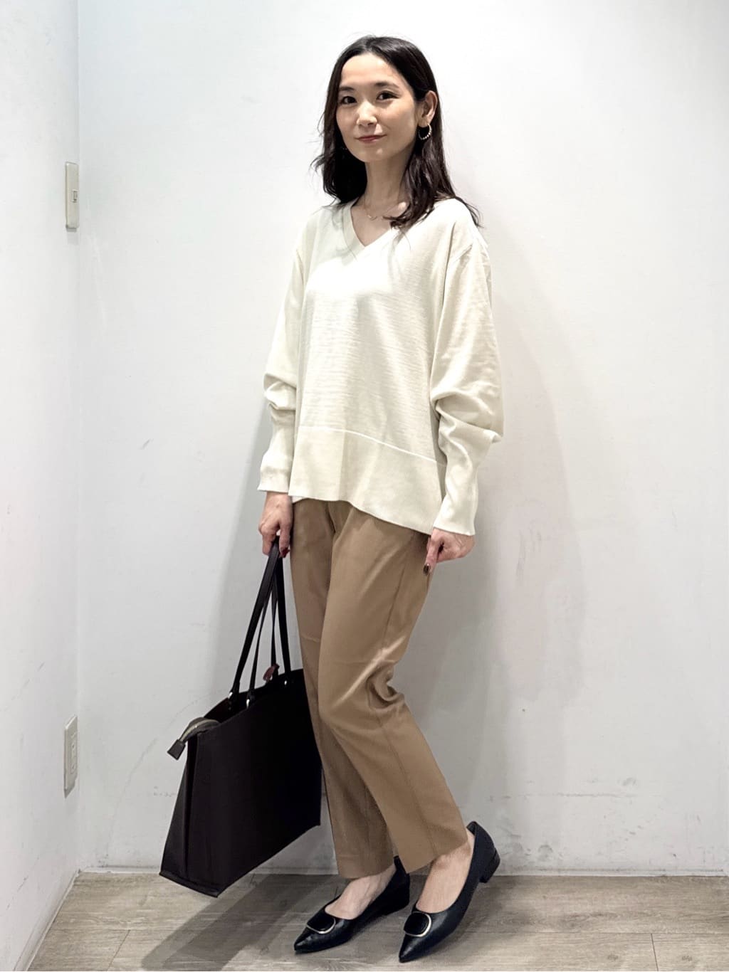 yuicciさんの「OPAQUE.CLIP｜フェイクパール＆ビジュープチペンネックレス」を使ったコーディネート