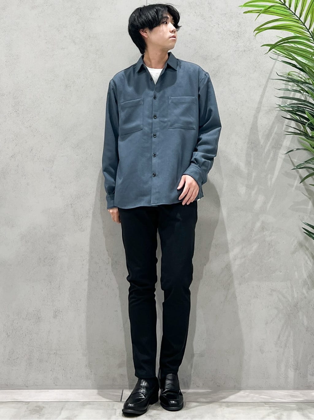 SHI-MAさんの「THE SHOP TK｜【無地に飽きた方へ】ふくれジャカードスウェット　洗濯機OK/6色展開/ユニセックスでおすすめ！」を使ったコーディネート