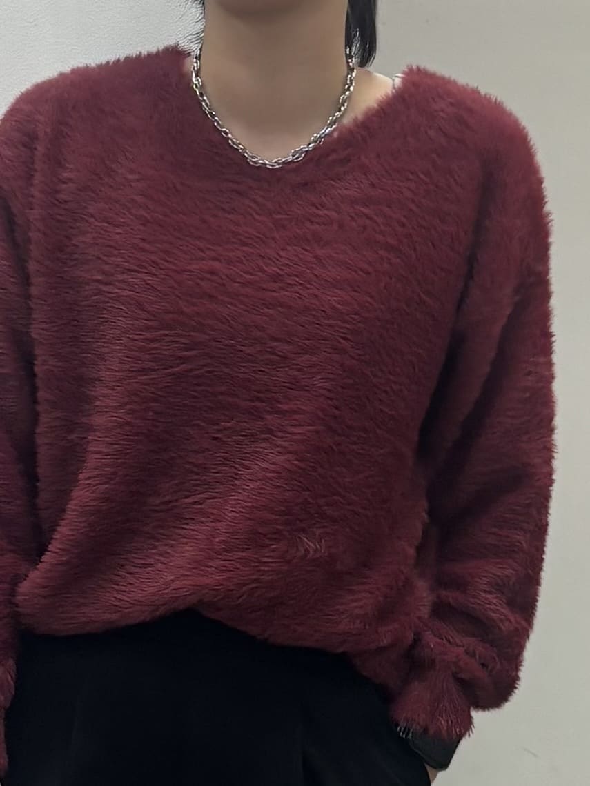 しばさんの「THE SHOP TK｜【華やかで柔らか】ふわふわフェザーニット/洗える・前後2WAY」を使ったコーディネート