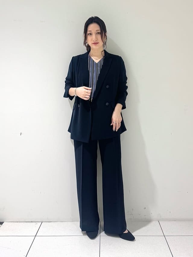 そんさんの「INDIVI｜【着る日傘／遮熱／UVケア】ダブルジャケット」を使ったコーディネート