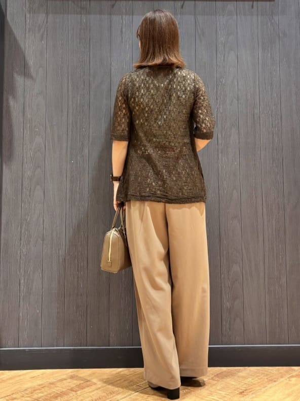 meiさんの「SHOO･LA･RUE｜ニットヒールパンプス」を使ったコーディネート