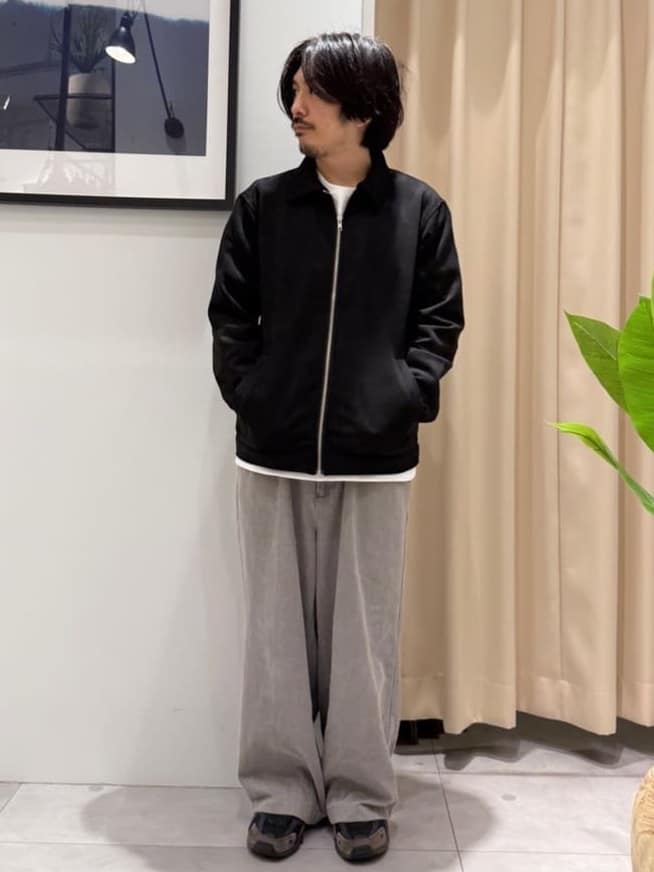 はさんの「THE SHOP TK｜【無地に飽きた方へ】ふくれジャカードスウェット　洗濯機OK/6色展開/ユニセックスでおすすめ！」を使ったコーディネート