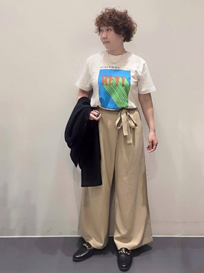 ゆきをさんの「OPAQUE.CLIP｜メッシュテーラードジャケット【洗濯機洗い可】」を使ったコーディネート