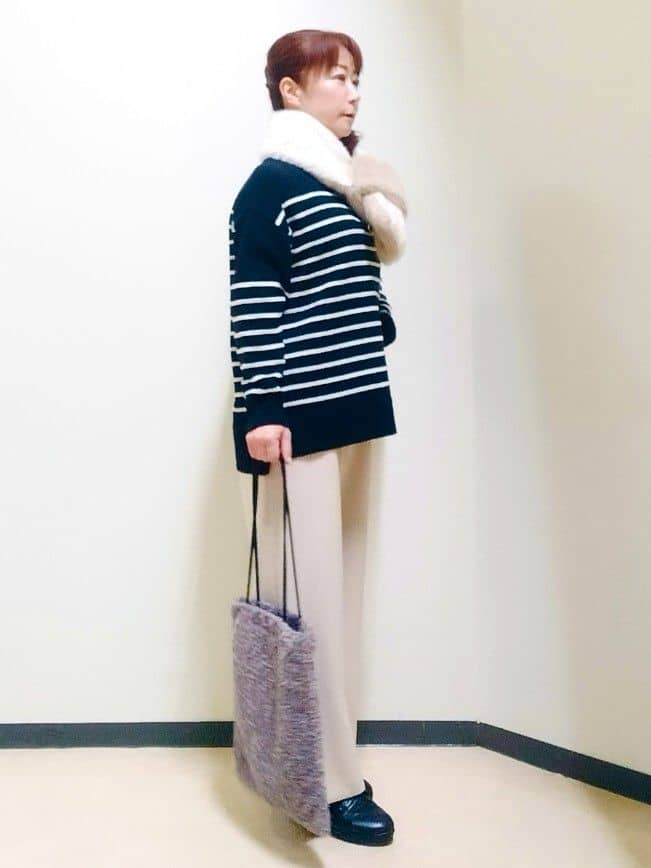 花さんの「Reflect｜【リバーシブルで着られる◎】ダイヤ柄キルトジャケット」を使ったコーディネート