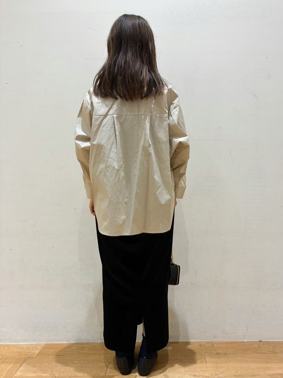 kurumiさんの「OPAQUE.CLIP｜フォルムデザインシャツ【洗濯機OK】」を使ったコーディネート