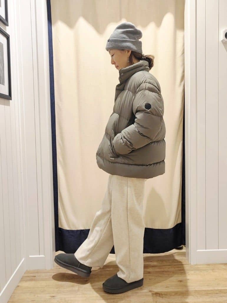 toyaさんの「Dessin｜【セットアップ可/洗える】メルトンリラクシーパンツ」を使ったコーディネート