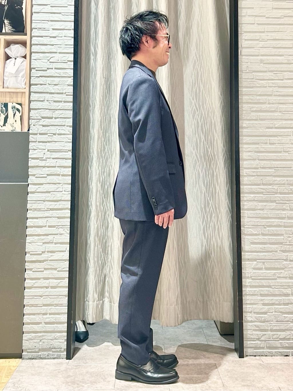 KENJI Iさんの「THE SHOP TK｜【軽くて、暖かい】SORONA／ソロナ 中綿ブルゾン 防風/軽量/洗濯機OK/フード脱着可」を使ったコーディネート
