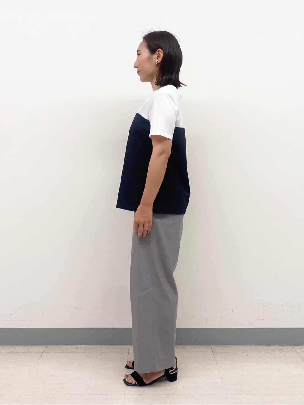 YUKARIさんの「INDIVI｜【洗える】ビスチェレイヤード風トップス」を使ったコーディネート