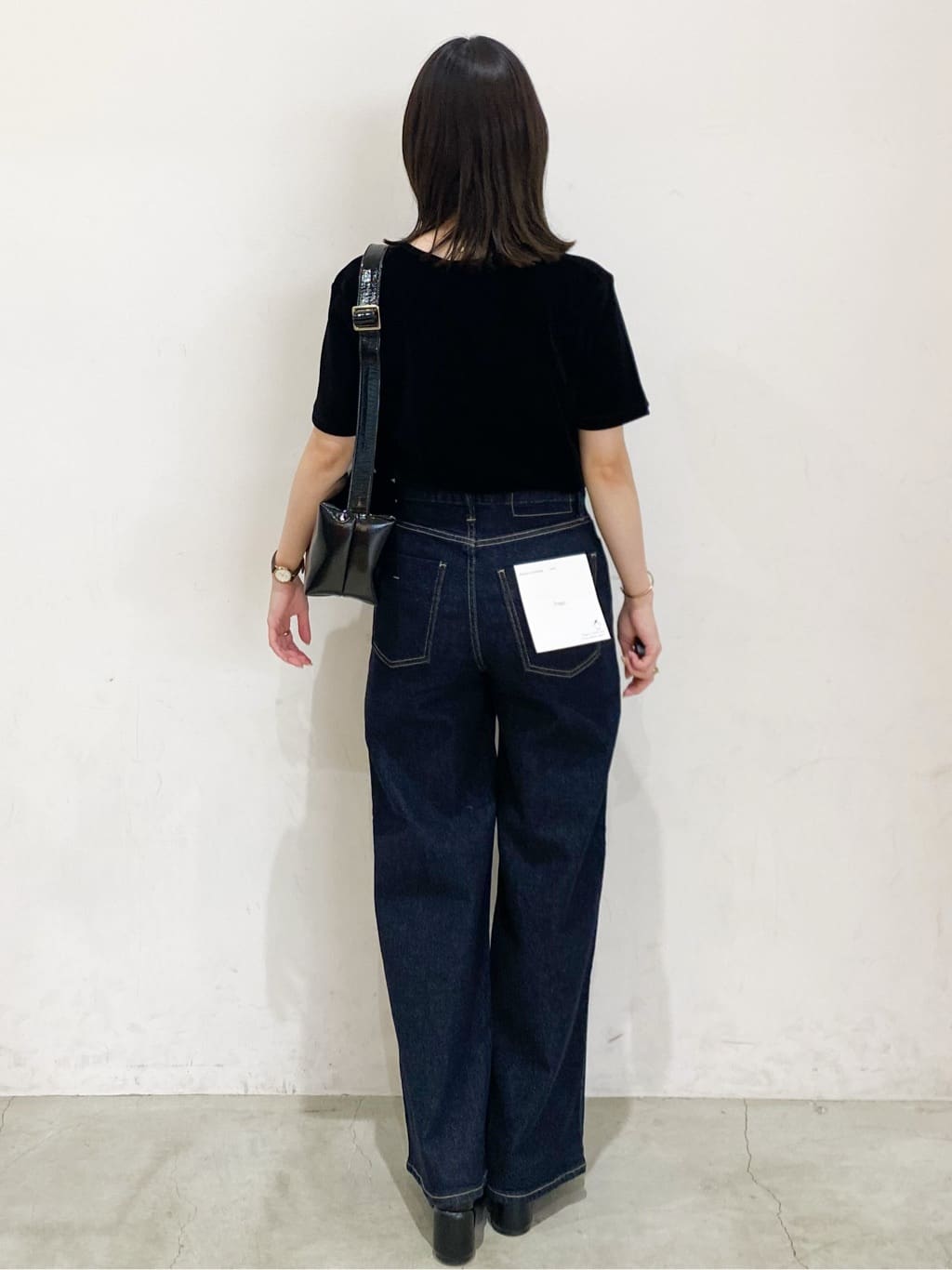 haruさんの「OPAQUE.CLIP｜フロッキーチュールTシャツ【洗濯機洗い可】」を使ったコーディネート