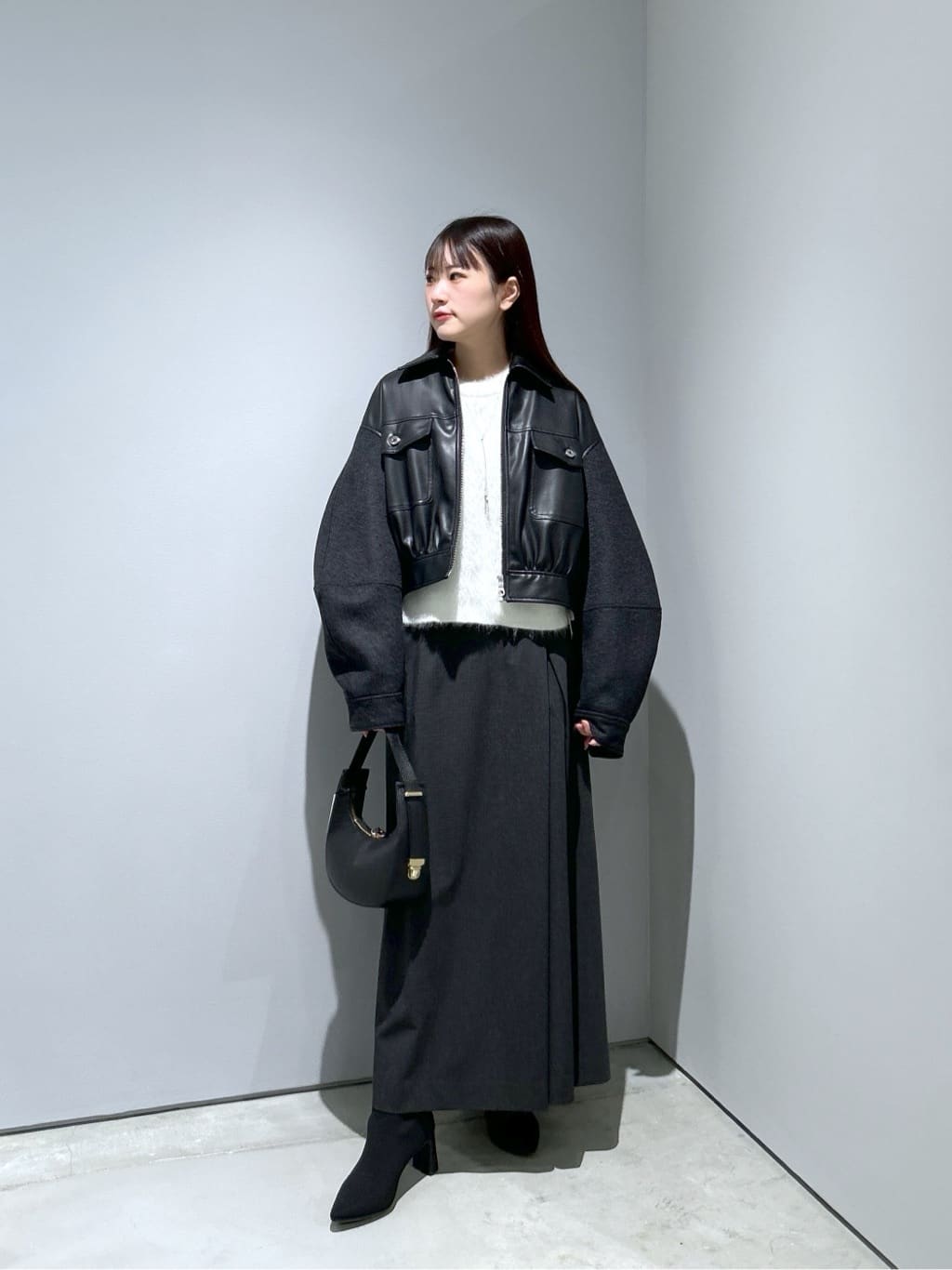 Renoさんの「INDIVI｜タッセルチェーンネックレス」を使ったコーディネート