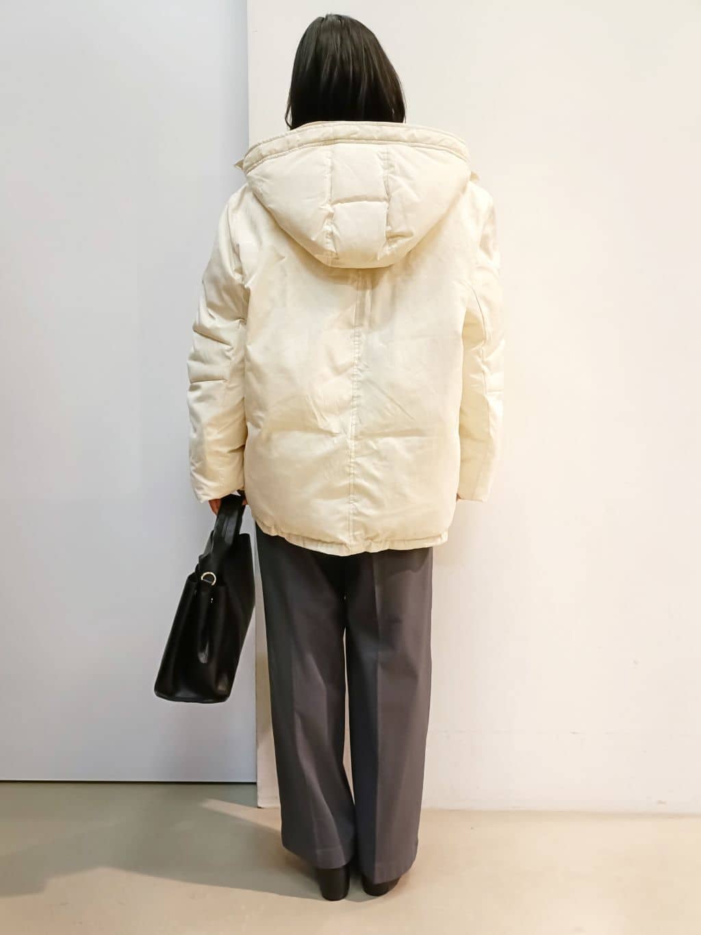 あんさんの「THE SHOP TK｜【ぎゅっとされているような暖かさ】撥水中綿ブルゾン」を使ったコーディネート