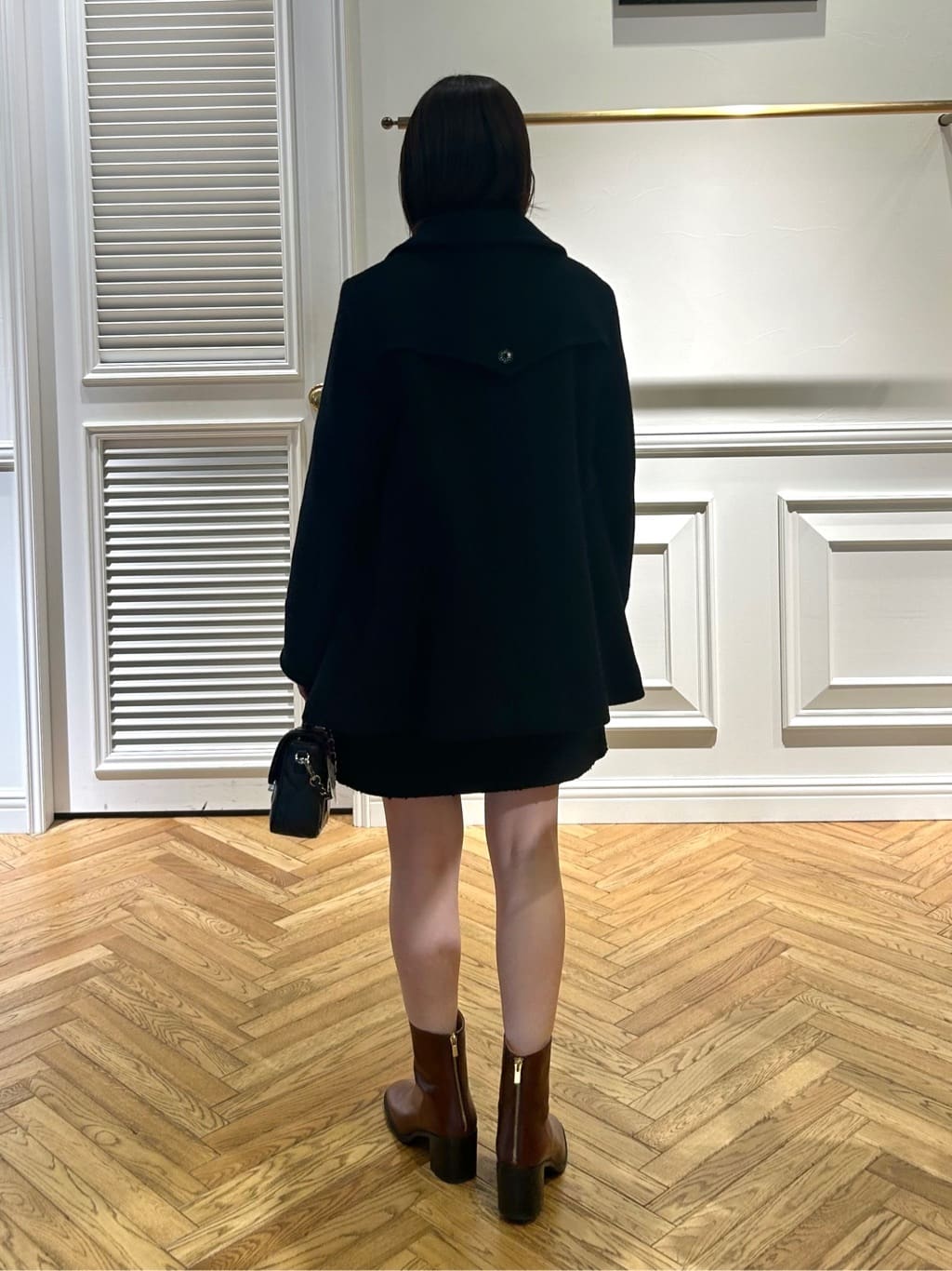 cocoさんの「DRESSTERIOR｜ブッチャーツイードミニスカート」を使ったコーディネート