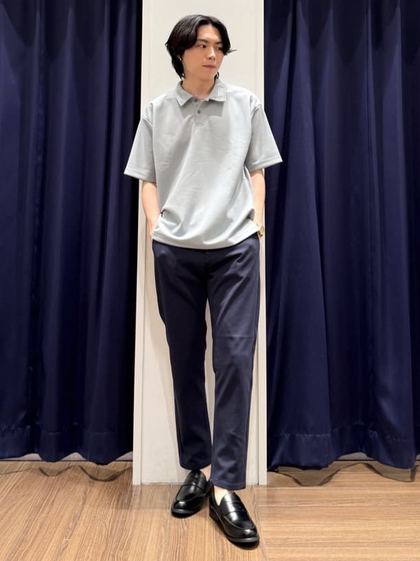 Tightさんの「THE SHOP TK｜ドライタッチカノコポロシャツ 洗濯機OK」を使ったコーディネート
