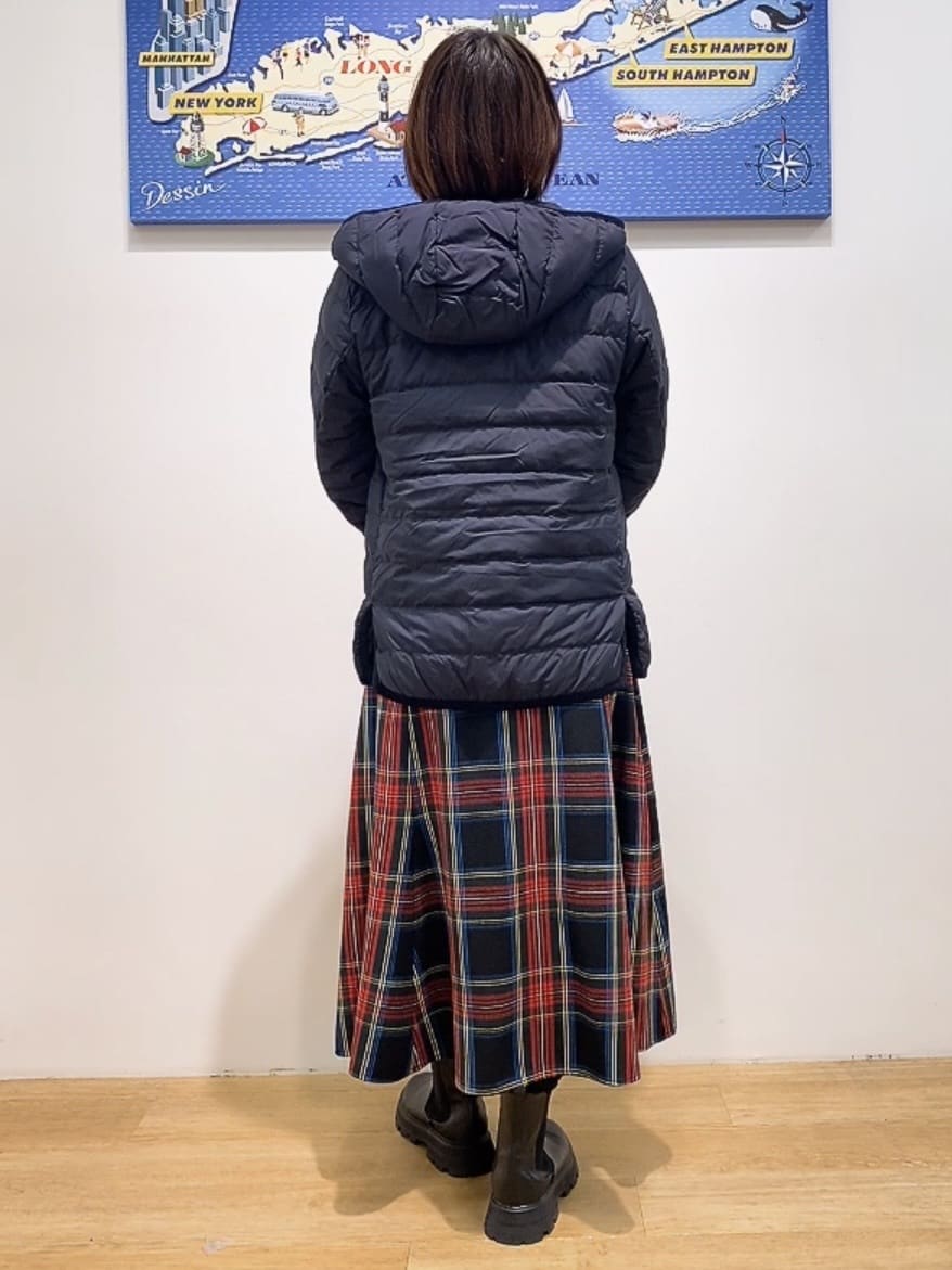 Hamaさんの「Dessin｜【撥水・2WAY】ミュラーダウンコートミドル丈」を使ったコーディネート
