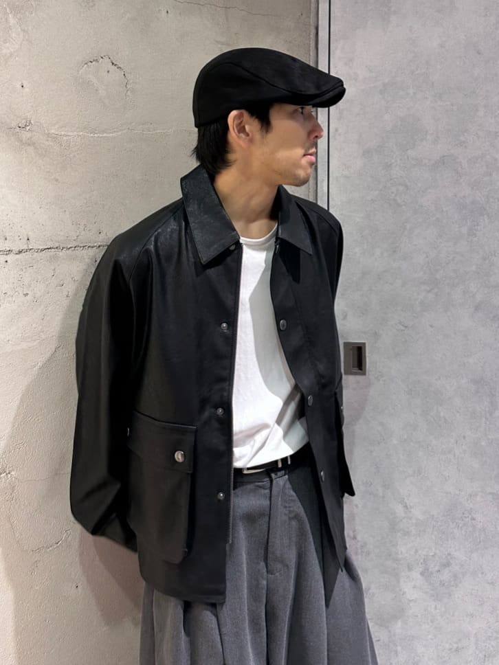 岡崎喬太さんの「tk.TAKEO KIKUCHI｜ベレー＆ハンチング」を使ったコーディネート