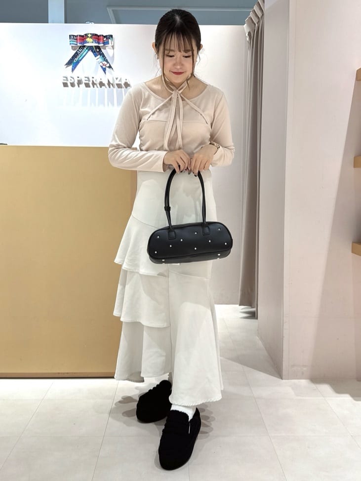 neinaさんの「ESPERANZA｜ふわもこボアサボ」を使ったコーディネート