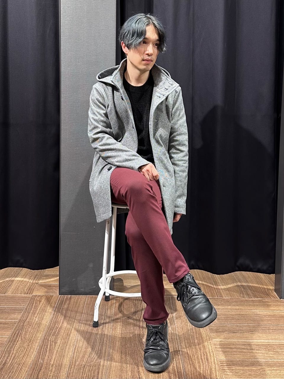 tomoyaさんの「THE SHOP TK｜【触れるたびに心地良い】ライトモールニット　洗濯機OK/ユニセックスでおすすめ！」を使ったコーディネート