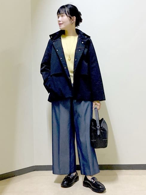  beni_gingerさんの「Reflect｜【すっきり見え／フード取り外し可／通勤におすすめ◎】ライティアウター」を使ったコーディネート