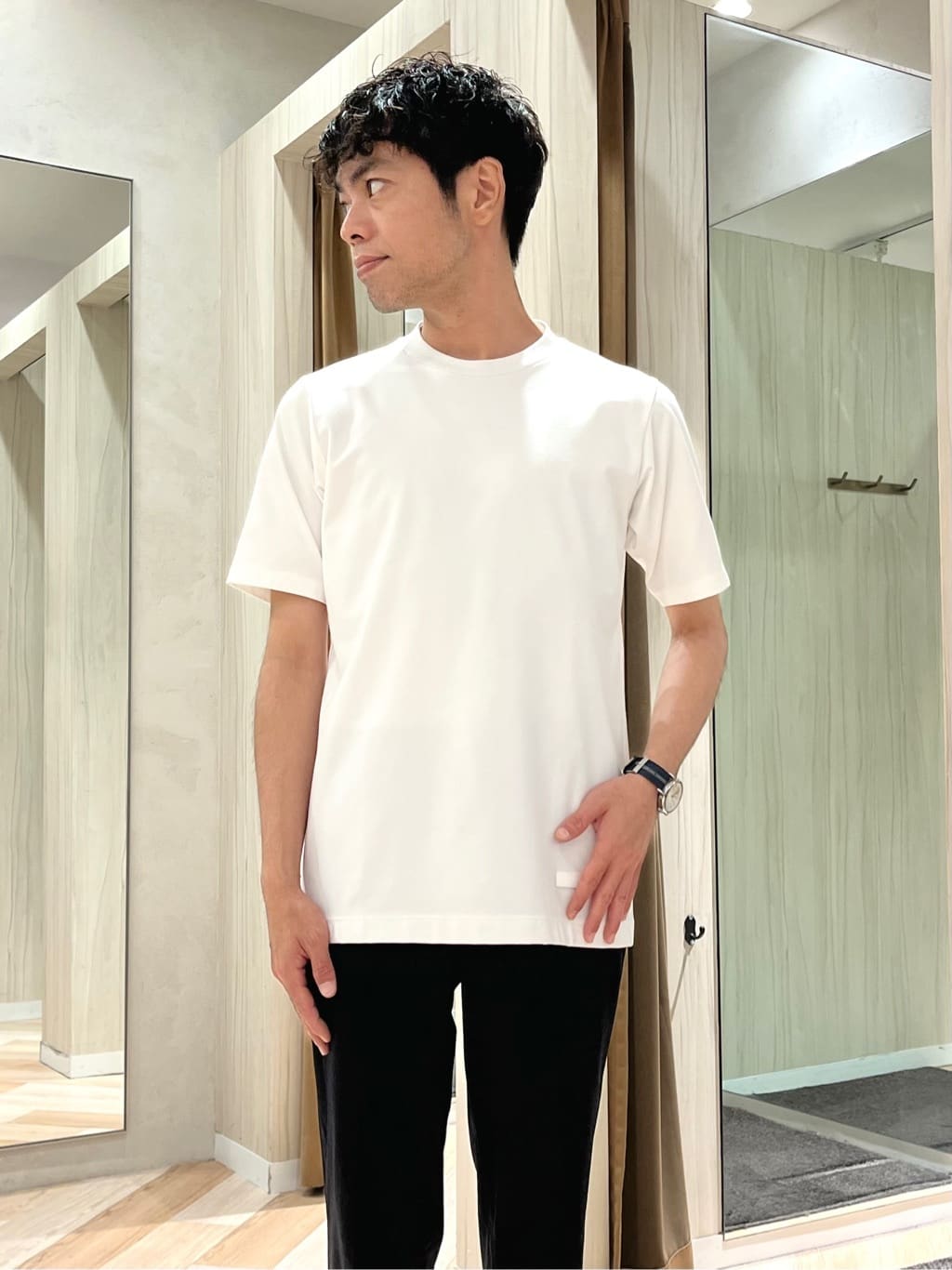 URAさんの「TAKEO KIKUCHI｜コーデュラ（R） コーティング ブリーフケース」を使ったコーディネート