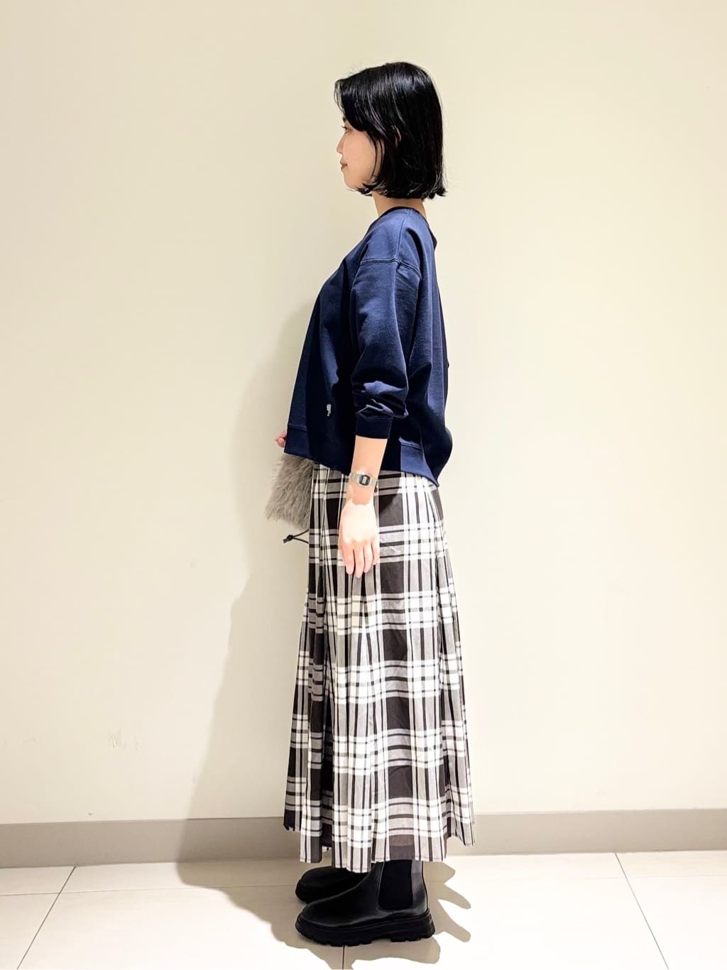mayuさんの「Dessin｜【洗える】サイドスナップカットソー」を使ったコーディネート