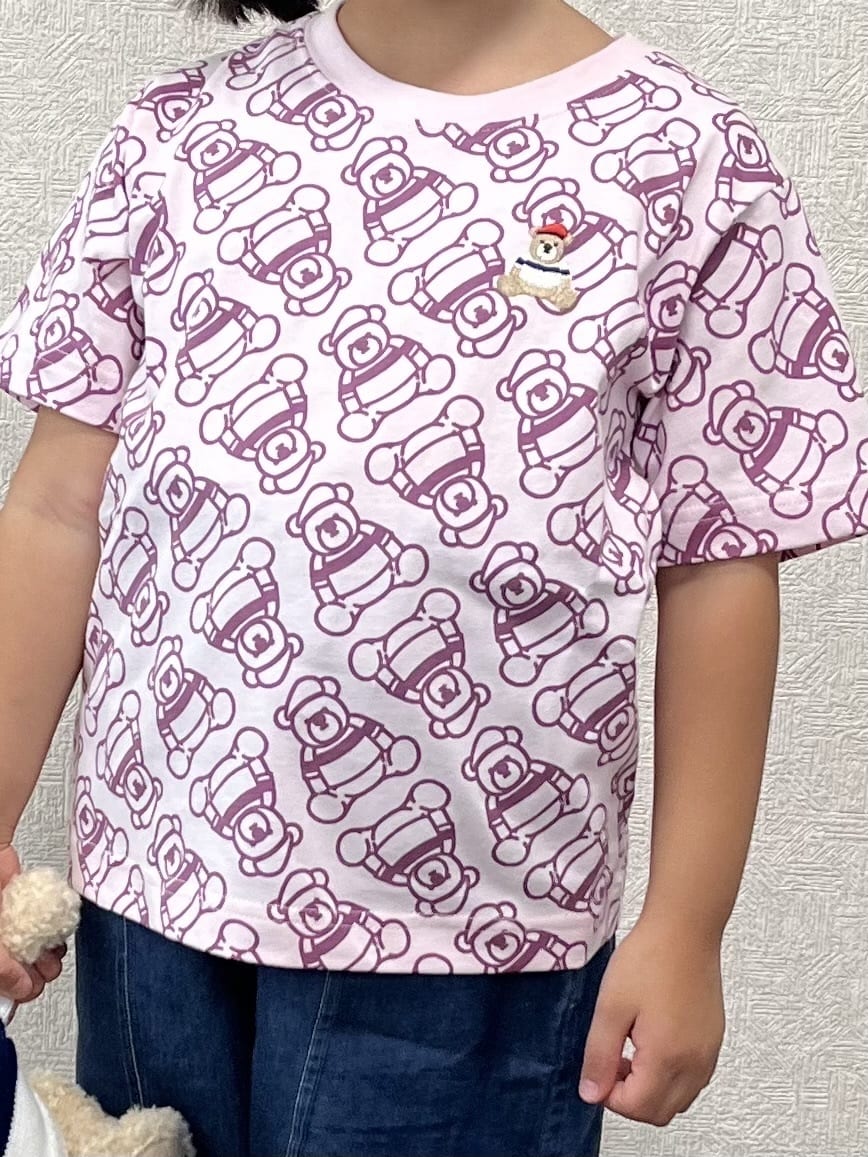 canaさんの「Dessin｜【リンクコーデ】オーガニックコットンTシャツ」を使ったコーディネート