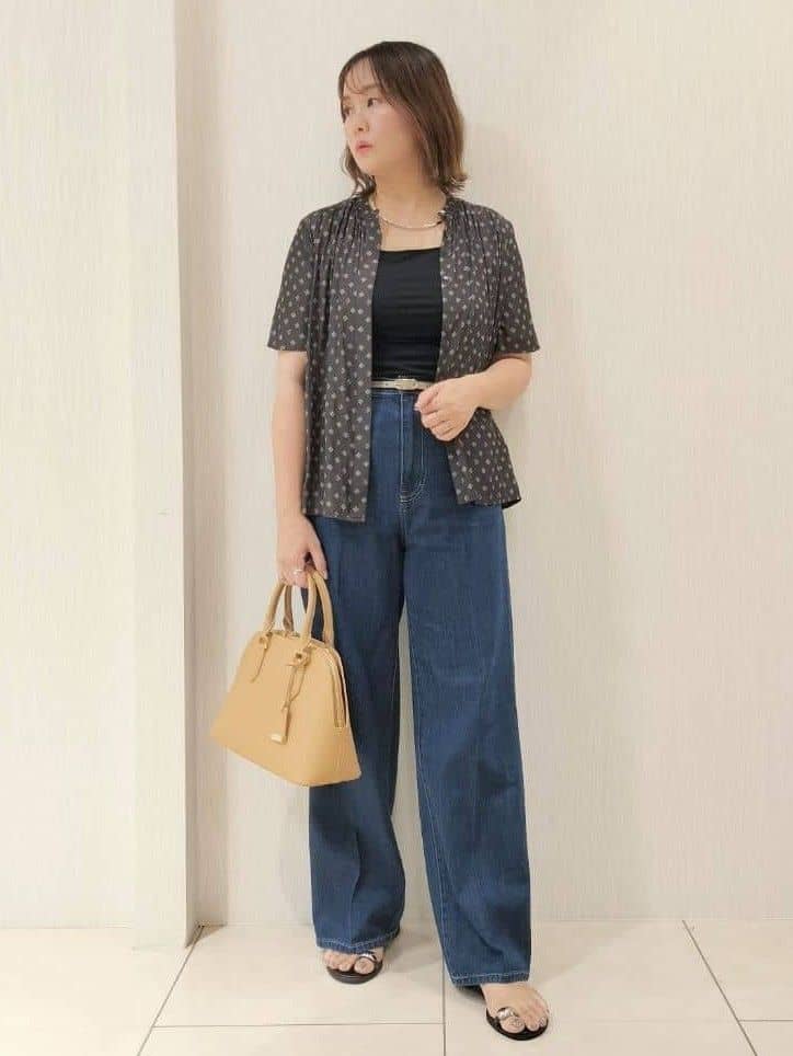 naokoさんの「UNTITLED｜コットンキャミソール」を使ったコーディネート