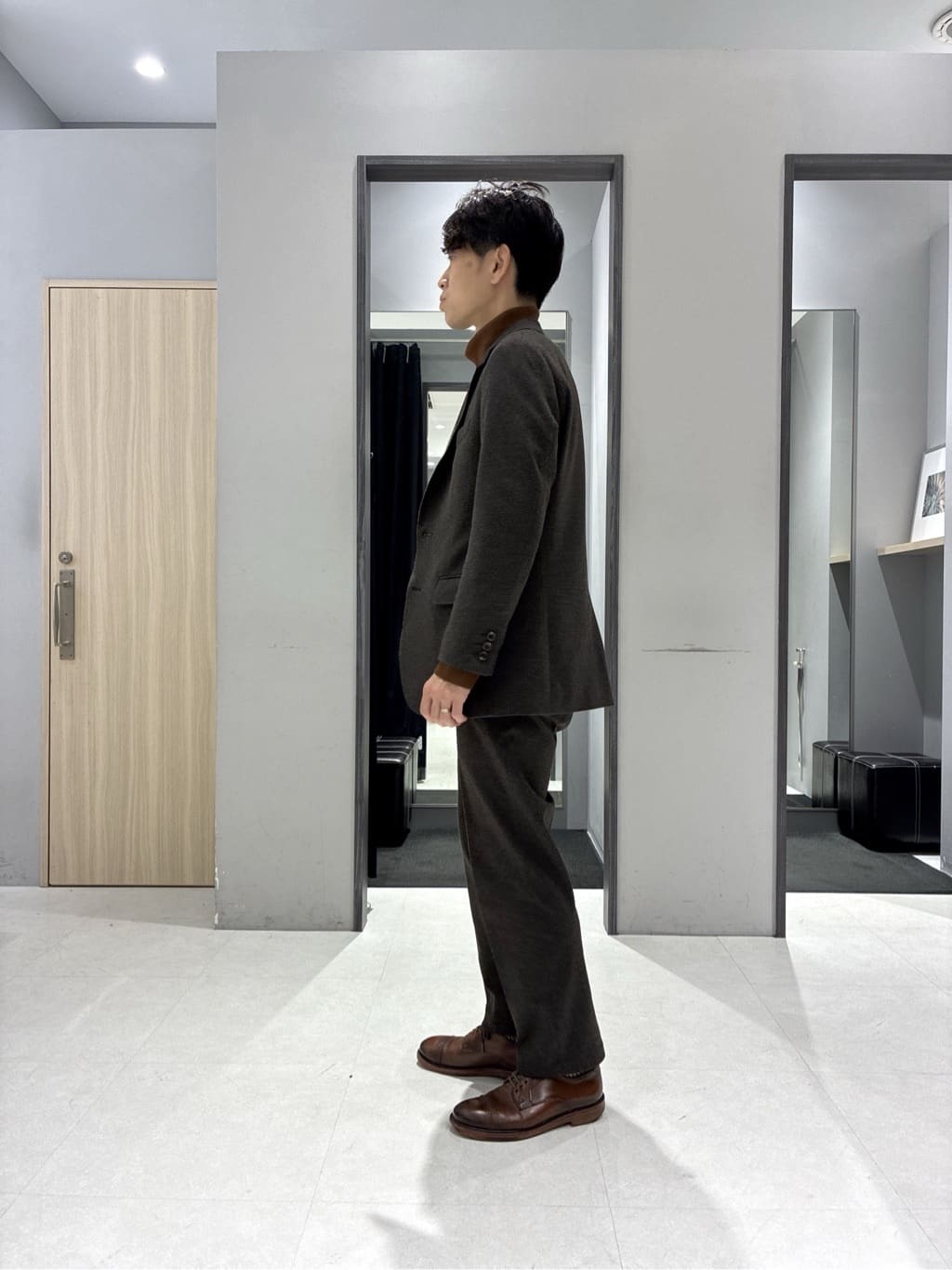 わいずみさんの「TAKEO KIKUCHI｜【3WAY】グレンチェック ダウンライナー ブルゾン」を使ったコーディネート