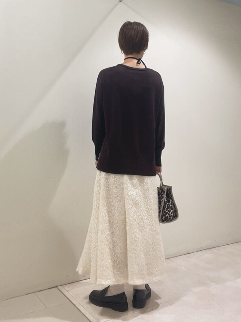 IWAMOさんの「UNTITLED｜【8色展開/体型カバー】魅せるタイムレスニット」を使ったコーディネート
