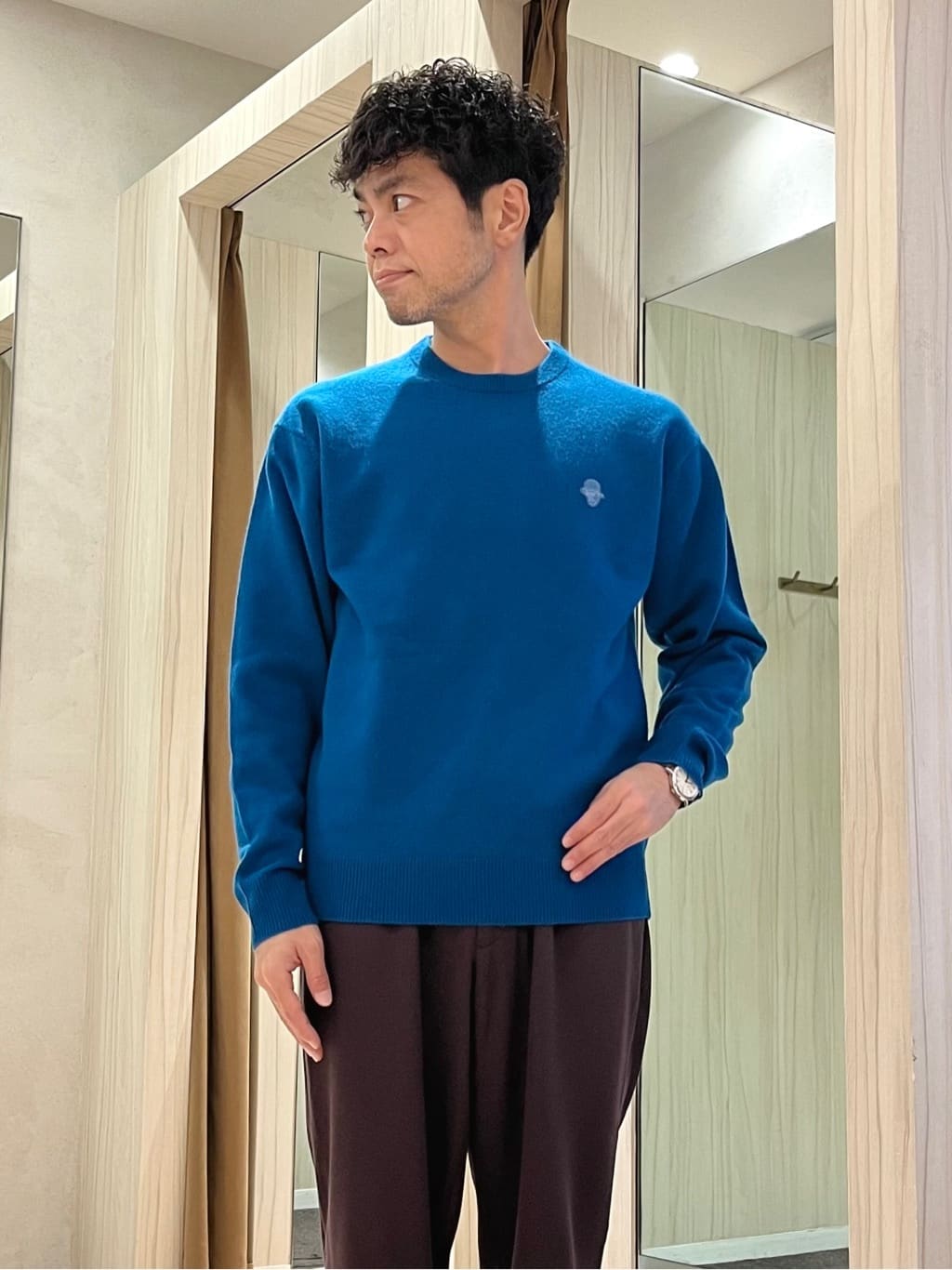 URAさんの「TAKEO KIKUCHI｜カラーコンビ ダウンブルゾン」を使ったコーディネート