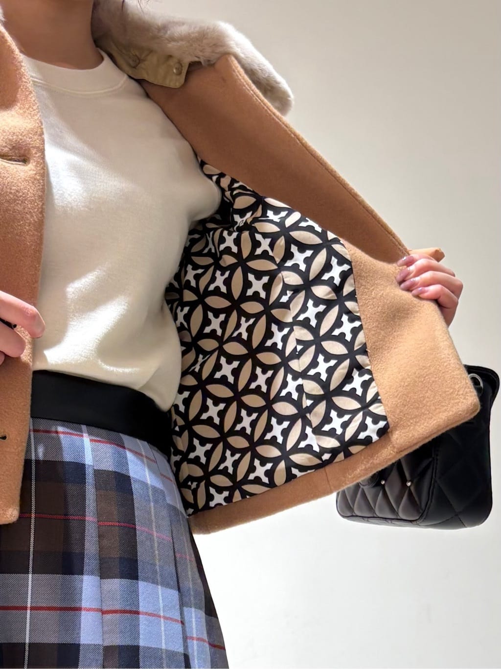 やなぎさんの「DRESSTERIOR｜ストレッチフルニードルニット」を使ったコーディネート