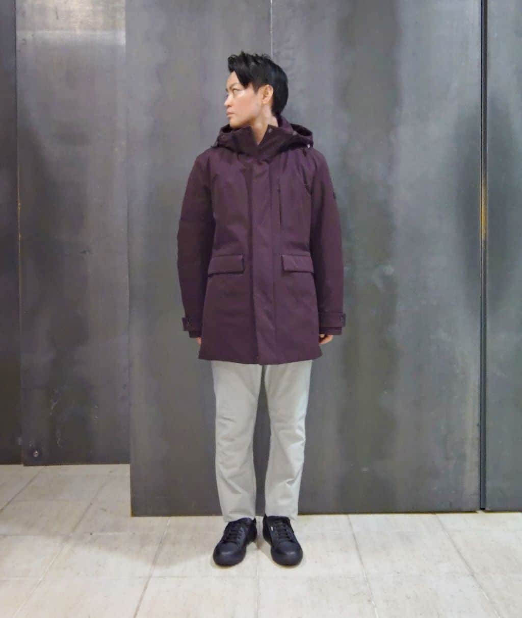 shiominさんの「TAKEO KIKUCHI｜【None Of Stress】ストレッチ ダウンブルゾン」を使ったコーディネート
