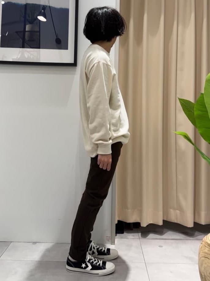 はさんの「THE SHOP TK｜【触れるたびに心地良い】ライトモールニット　洗濯機OK/ユニセックスでおすすめ！」を使ったコーディネート