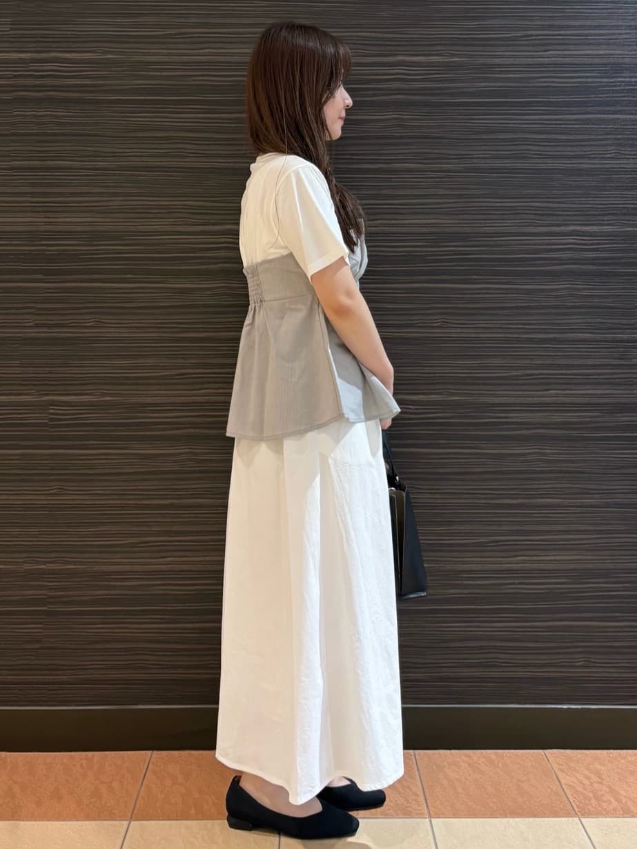 かなさんの「OPAQUE.CLIP｜【抗菌防臭加工】ニットフラットパンプス」を使ったコーディネート