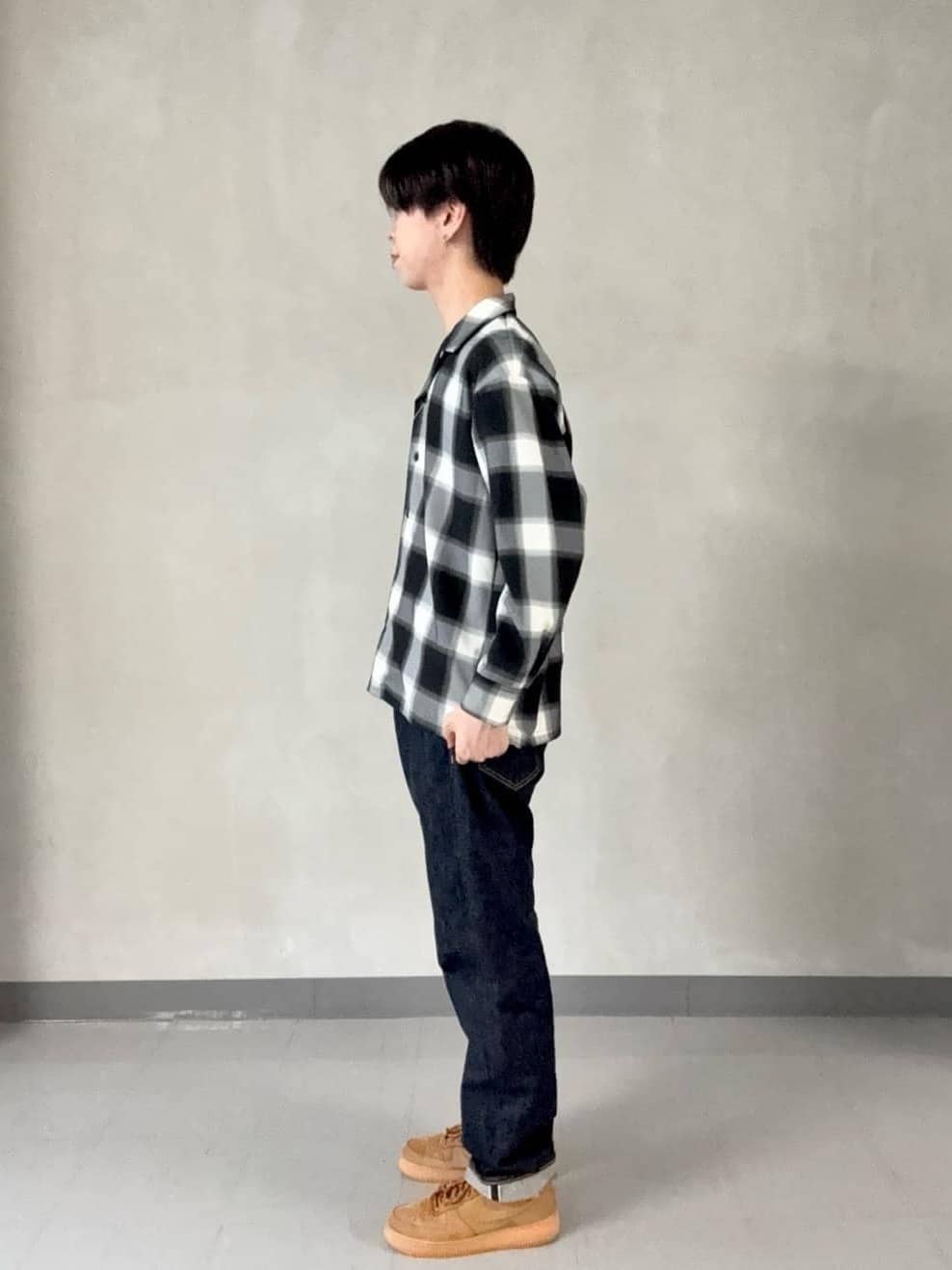 Yukiさんの「Dessin｜【洗える】チェック柄シャツ」を使ったコーディネート