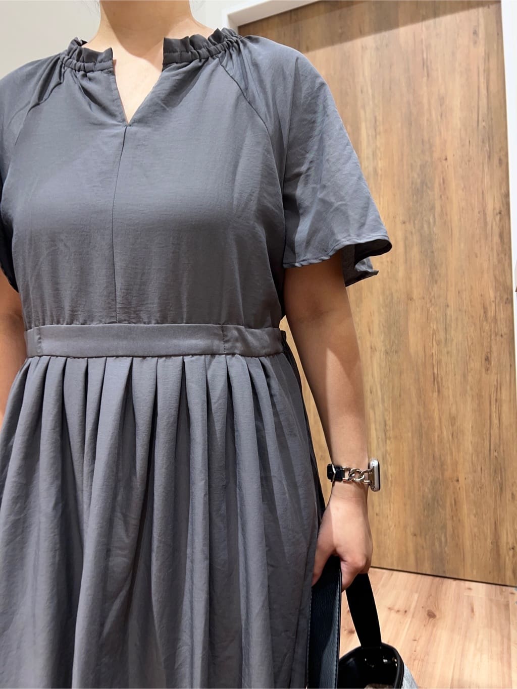 Reinaさんの「grove｜【人間工学】つつまれフィットバレエシューズ （抗菌防臭加工裏地使用）」を使ったコーディネート
