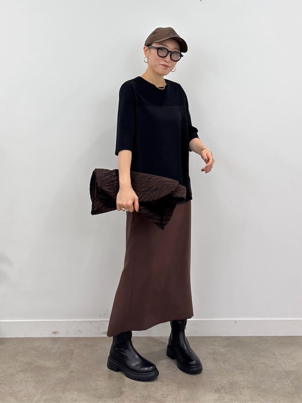 kotakiさんの「INDIVI｜【セットアップ可能】ビスチェレイヤード風トップス」を使ったコーディネート