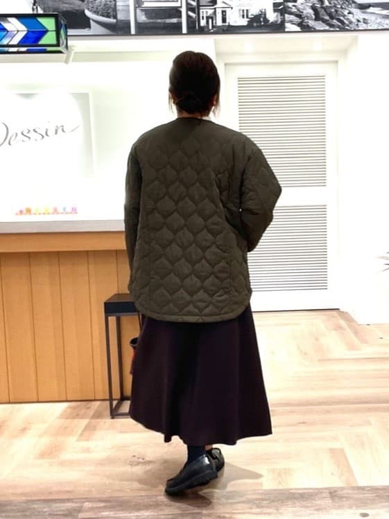 rinさんの「Dessin｜メルトンジャージフレアスカート」を使ったコーディネート
