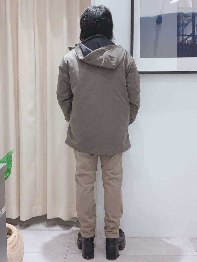 坂。さんの「THE SHOP TK｜【3WAY】中綿ライナー付き カルゼコート　洗濯機OK/ON・OFF対応」を使ったコーディネート