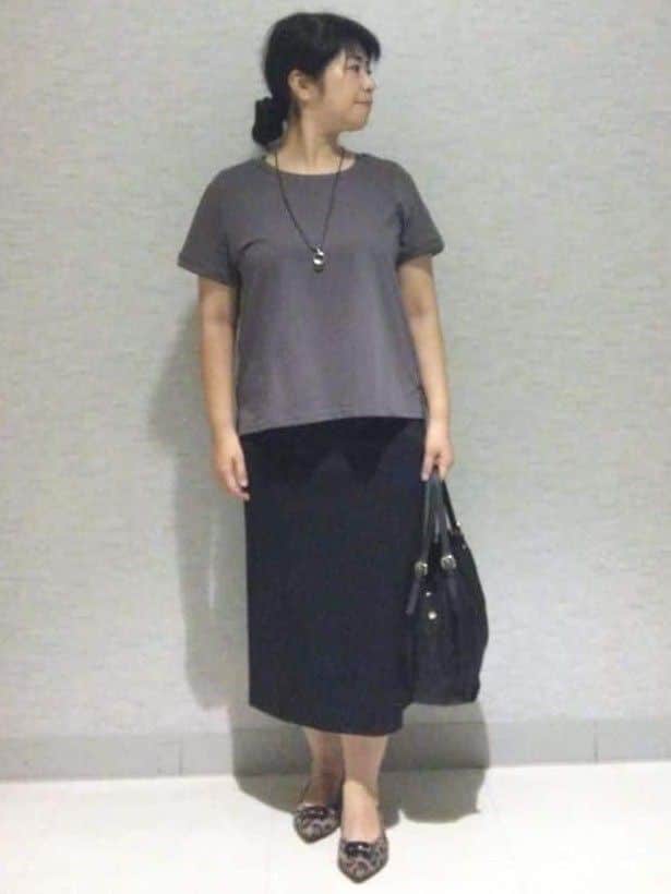 sakoさんの「Reflect｜【インナーにおすすめ◎】シアーネックデザインプルオーバー」を使ったコーディネート