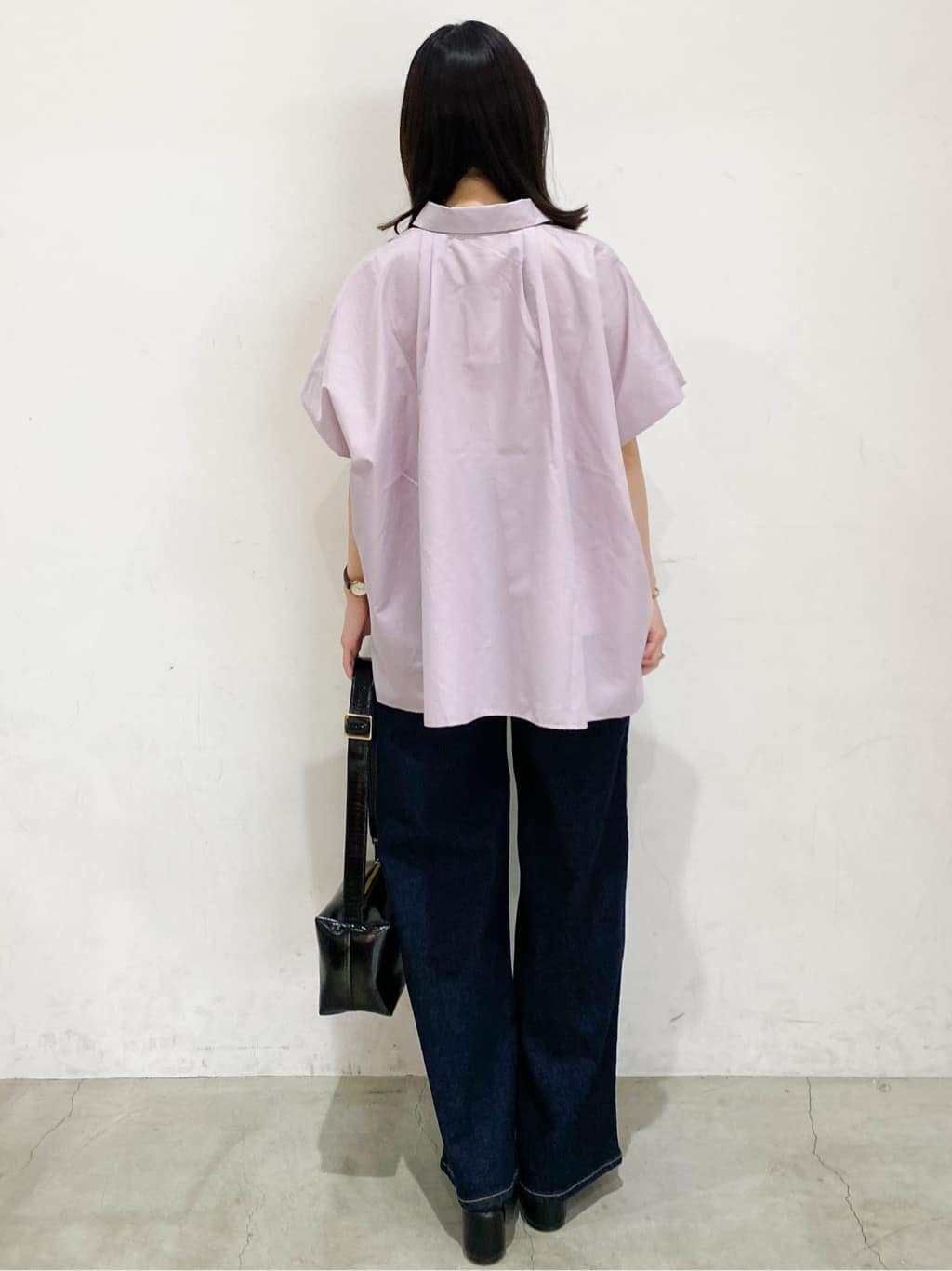 haruさんの「OPAQUE.CLIP｜《andGIRL掲載》リラクシーシャツ【洗濯機洗い可】」を使ったコーディネート