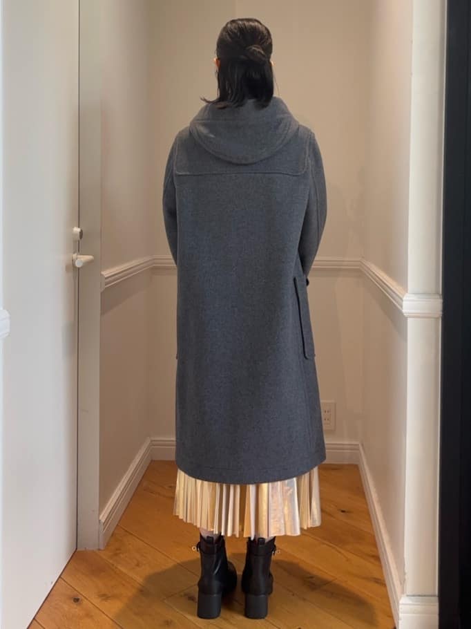 pupiさんの「DRESSTERIOR｜◆Superfineリサイクルメルトンダッフルコート」を使ったコーディネート