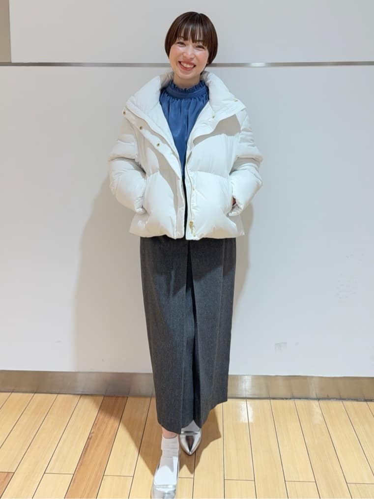 あやさんの「UNTITLED｜【トレンド/撥水機能/防寒】ショートダウンコート」を使ったコーディネート