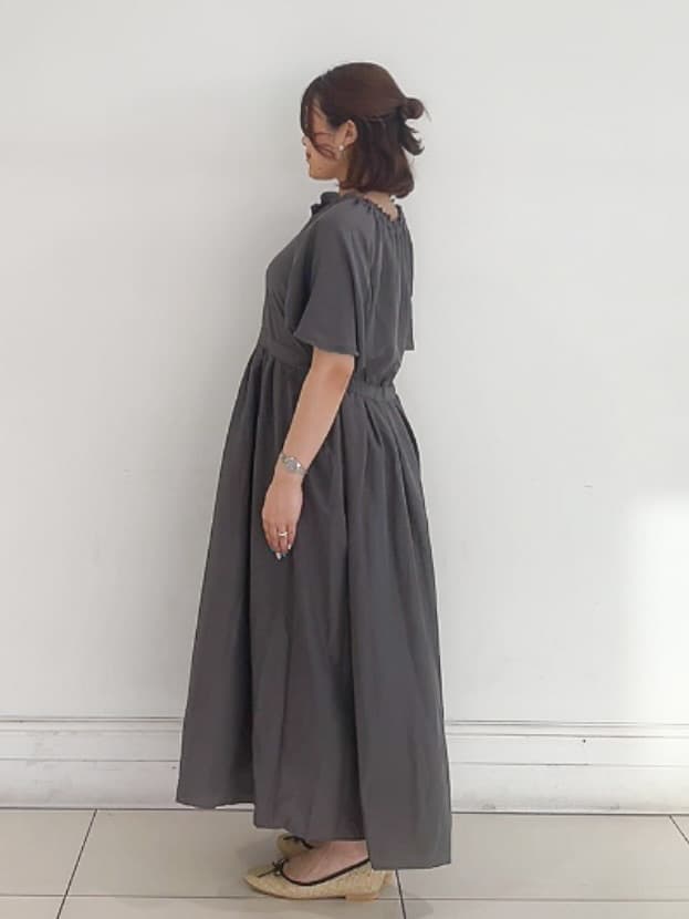 チョコさんの「grove｜最終お値下げ！！【人間工学】つつまれフィットバレエシューズ （抗菌防臭加工裏地使用）」を使ったコーディネート
