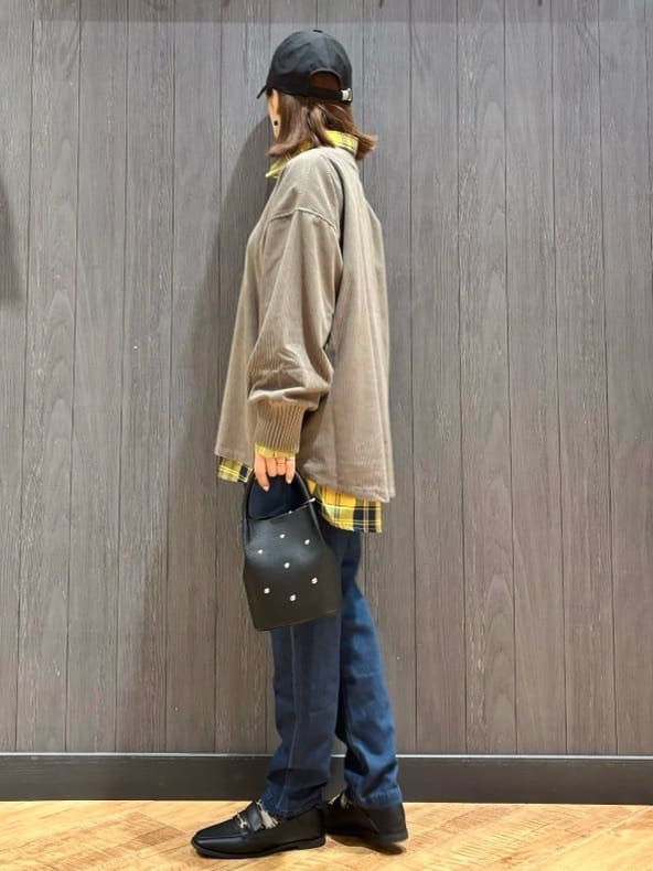 meiさんの「SHOO･LA･RUE｜【洗濯機可/S-LL】程よい抜け感 大人のチェックシャツ」を使ったコーディネート