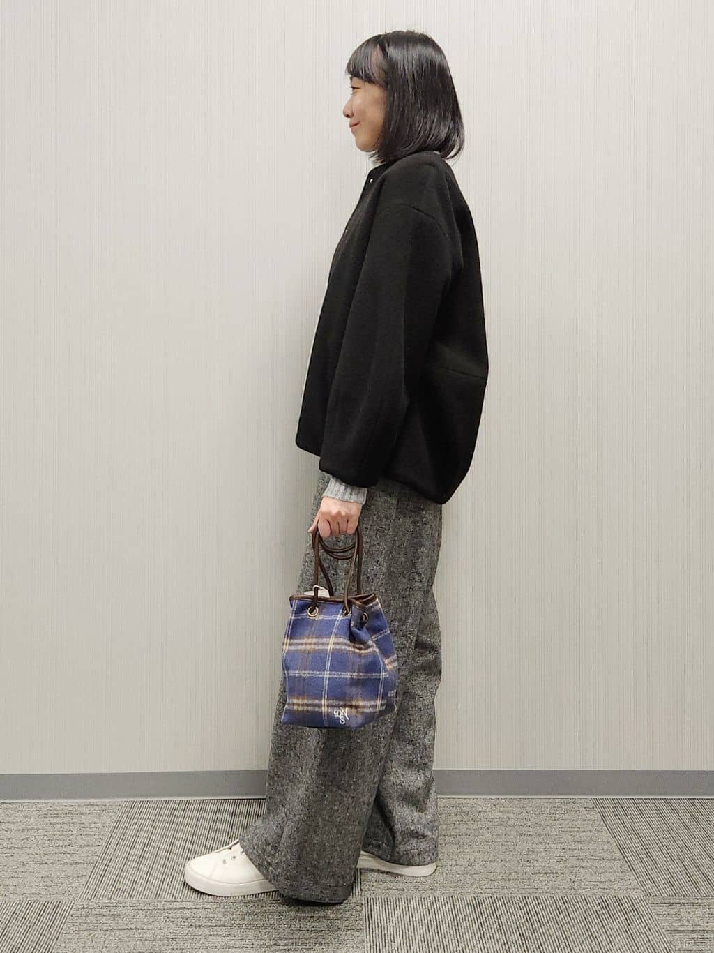 naraさんの「Dessin｜【洗える】クルーネックワイドニット」を使ったコーディネート