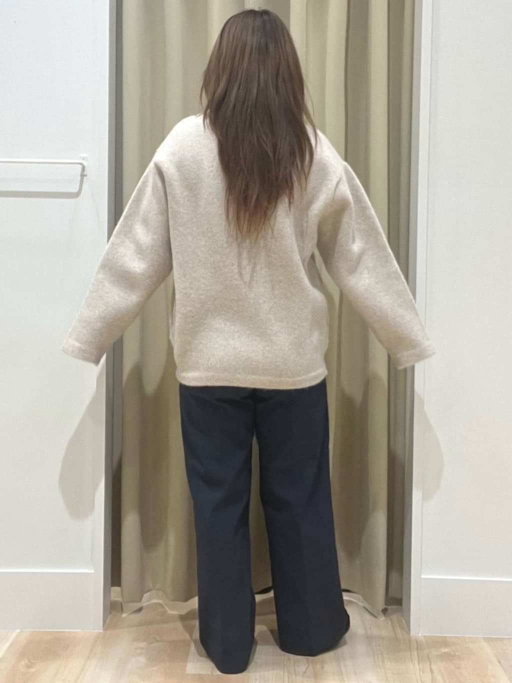 たまさんの「grove｜毎日にちょうどいい、テレコメロータートルネック」を使ったコーディネート