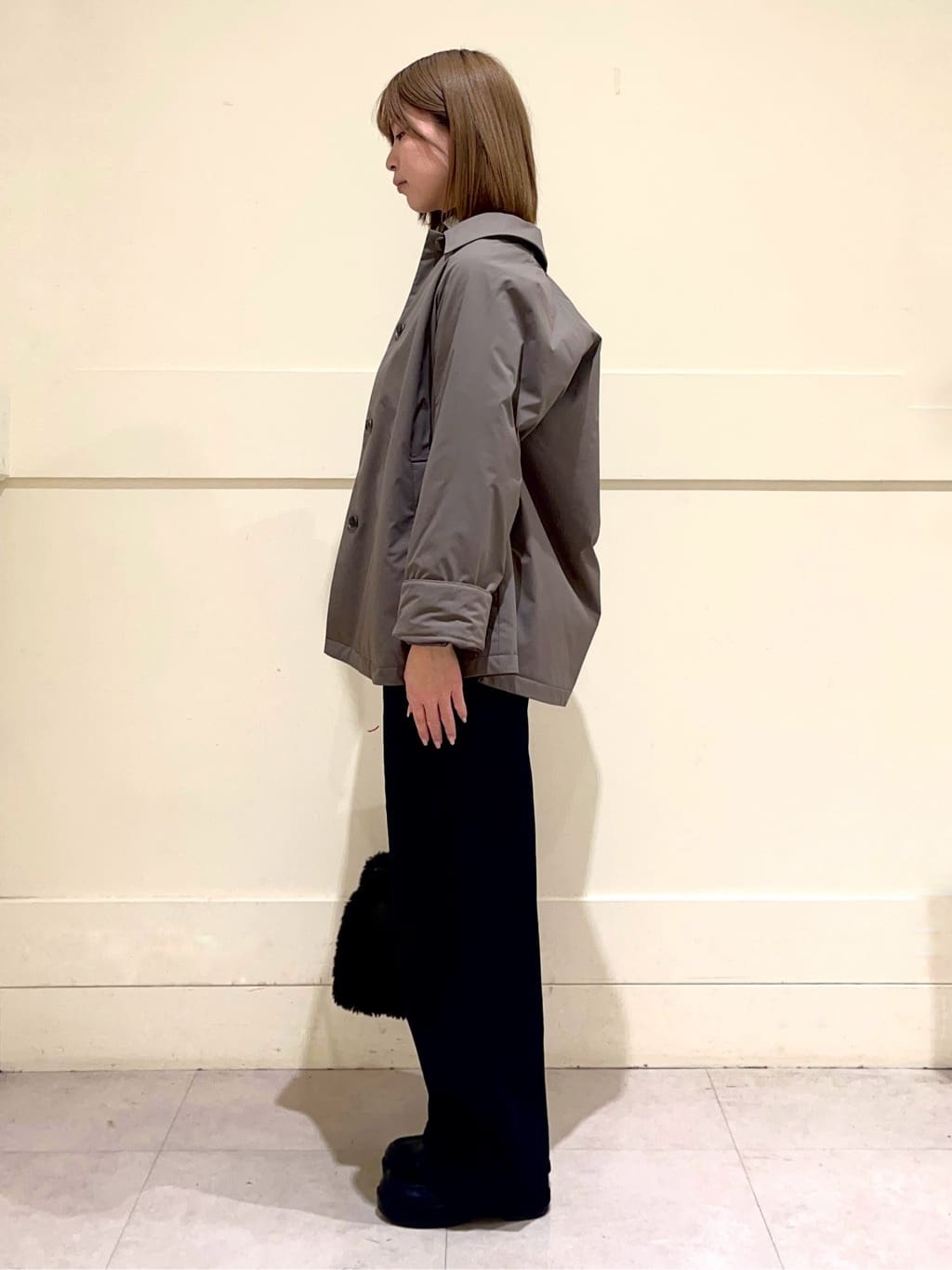 kumiさんの「INDIVI｜【洗える／毛玉になりにくい】エクストラファインウール リブタートルニット」を使ったコーディネート