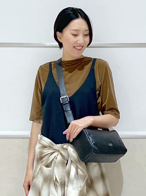 eriko さんの「Dessin｜【洗える】シアーベロアトップス」を使ったコーディネート