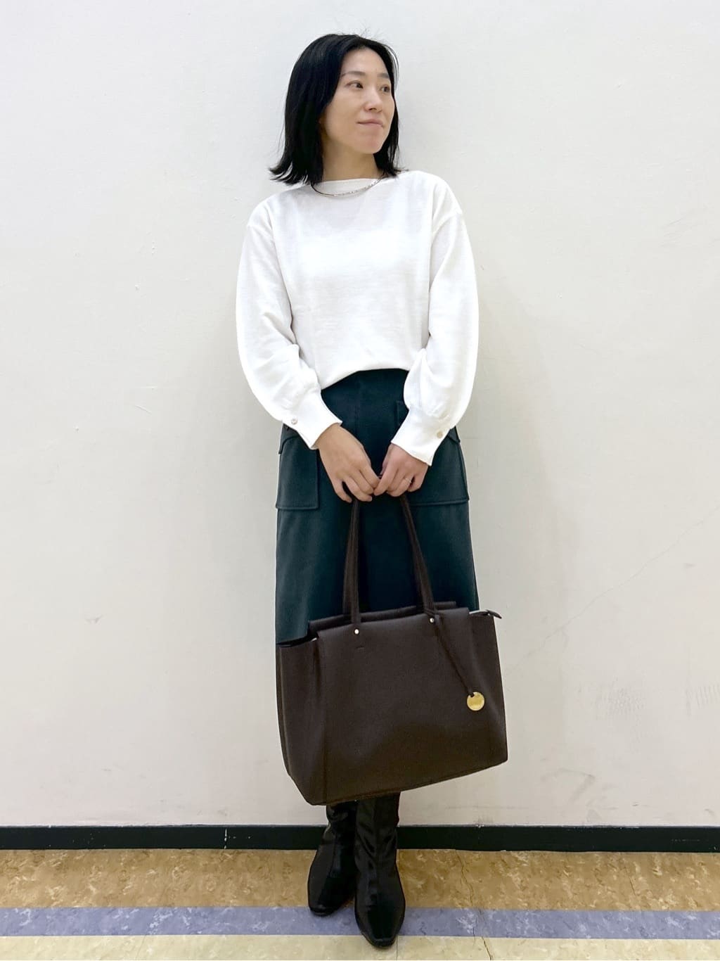su.さんの「index｜《5色展開／XS-LLサイズ》ストレッチテーラードジャケット／セットアップ対応【イージーアイロン】」を使ったコーディネート